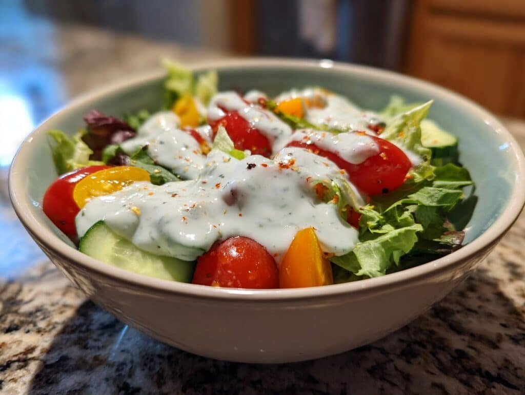 Cremiges Parmesan-Salatdressing