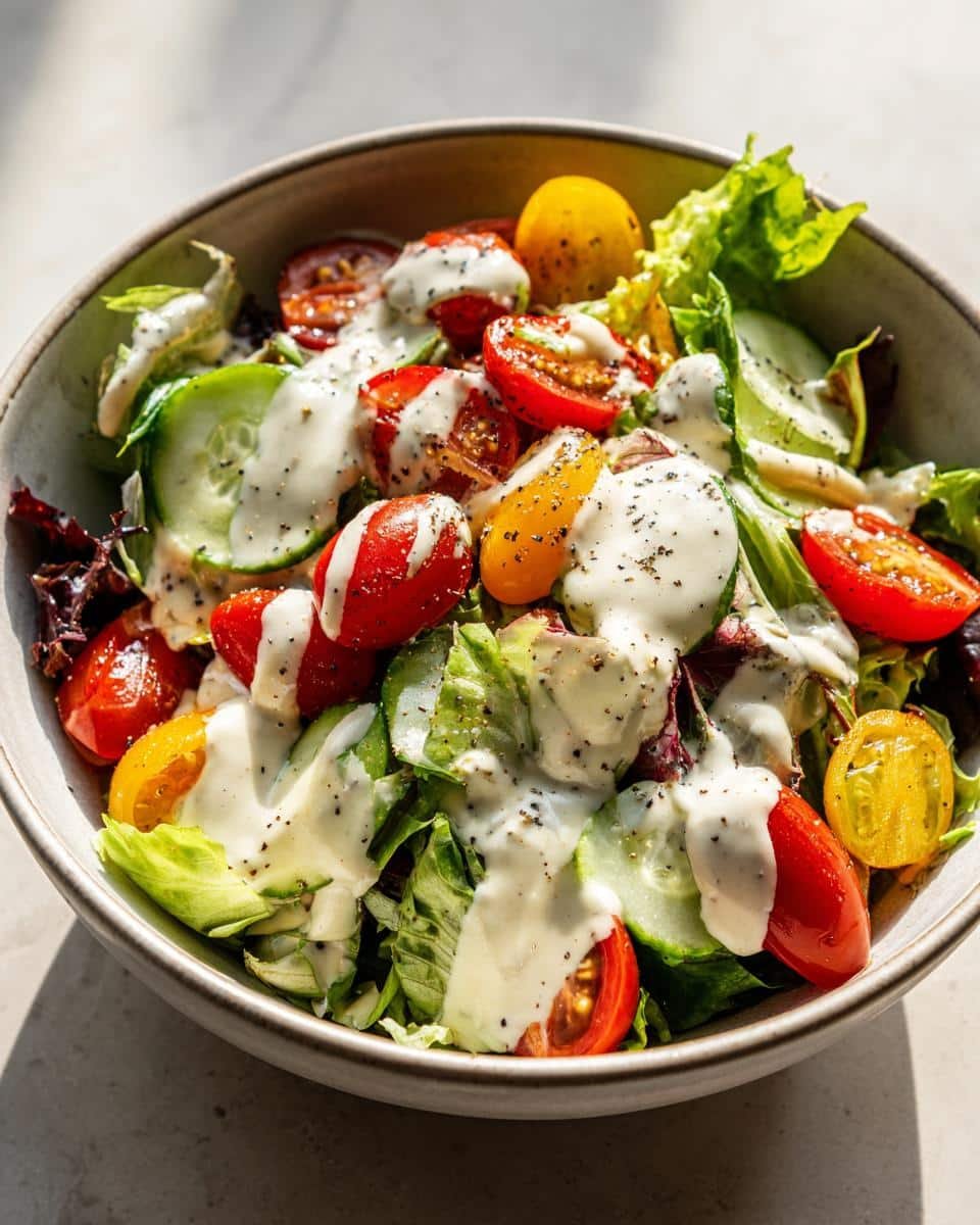 Cremiges Parmesan-Salatdressing: 5 geschmackvolle Geheimnisse