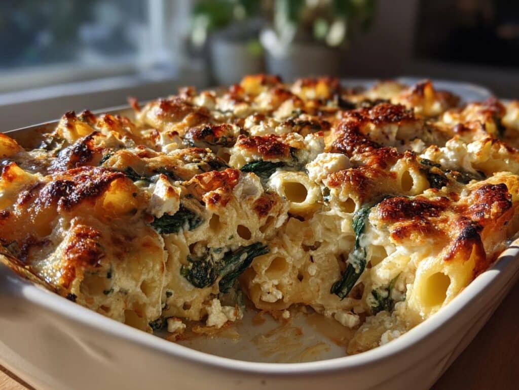 Griechischer Nudelauflauf