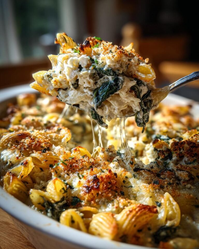 Griechischer Nudelauflauf