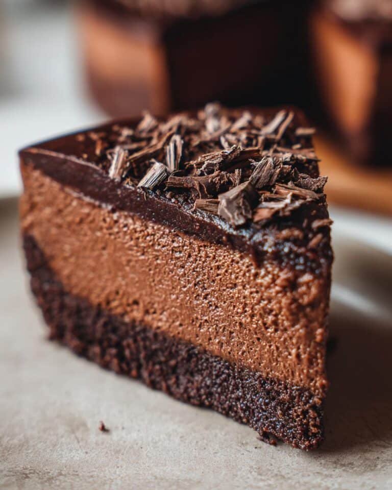 Schokoladenmoussetorte