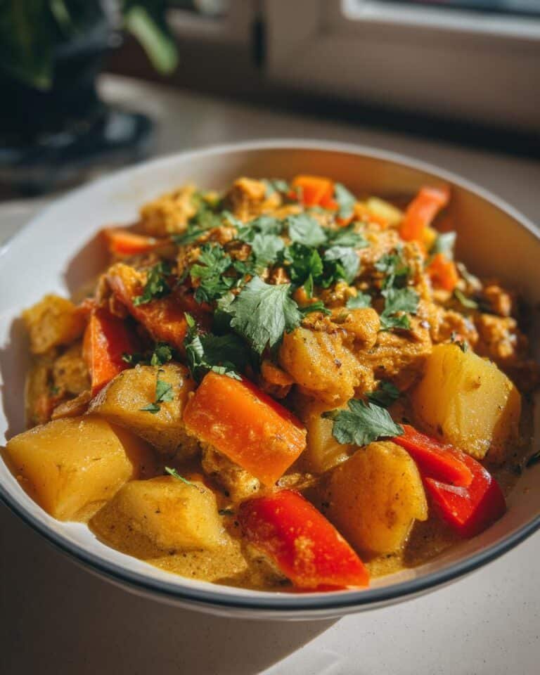 Veganes Kartoffelcurry